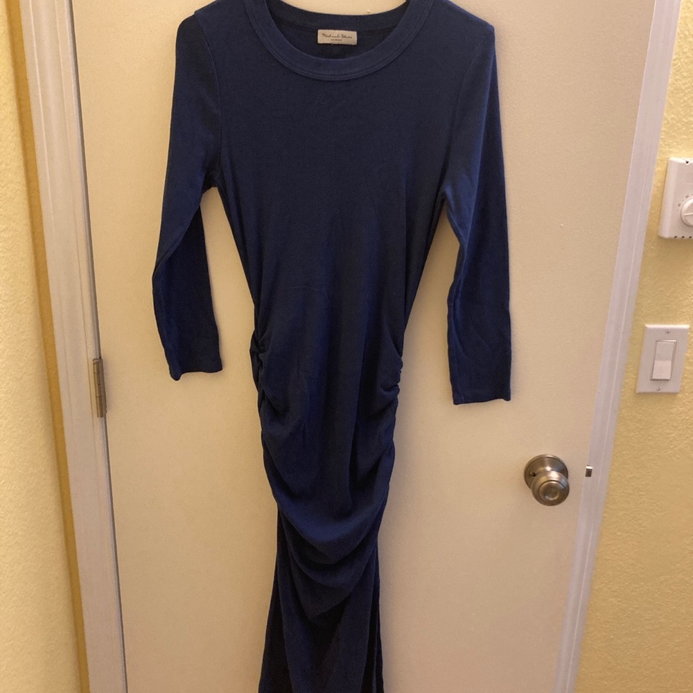 Blue Michael Stars ruched dress